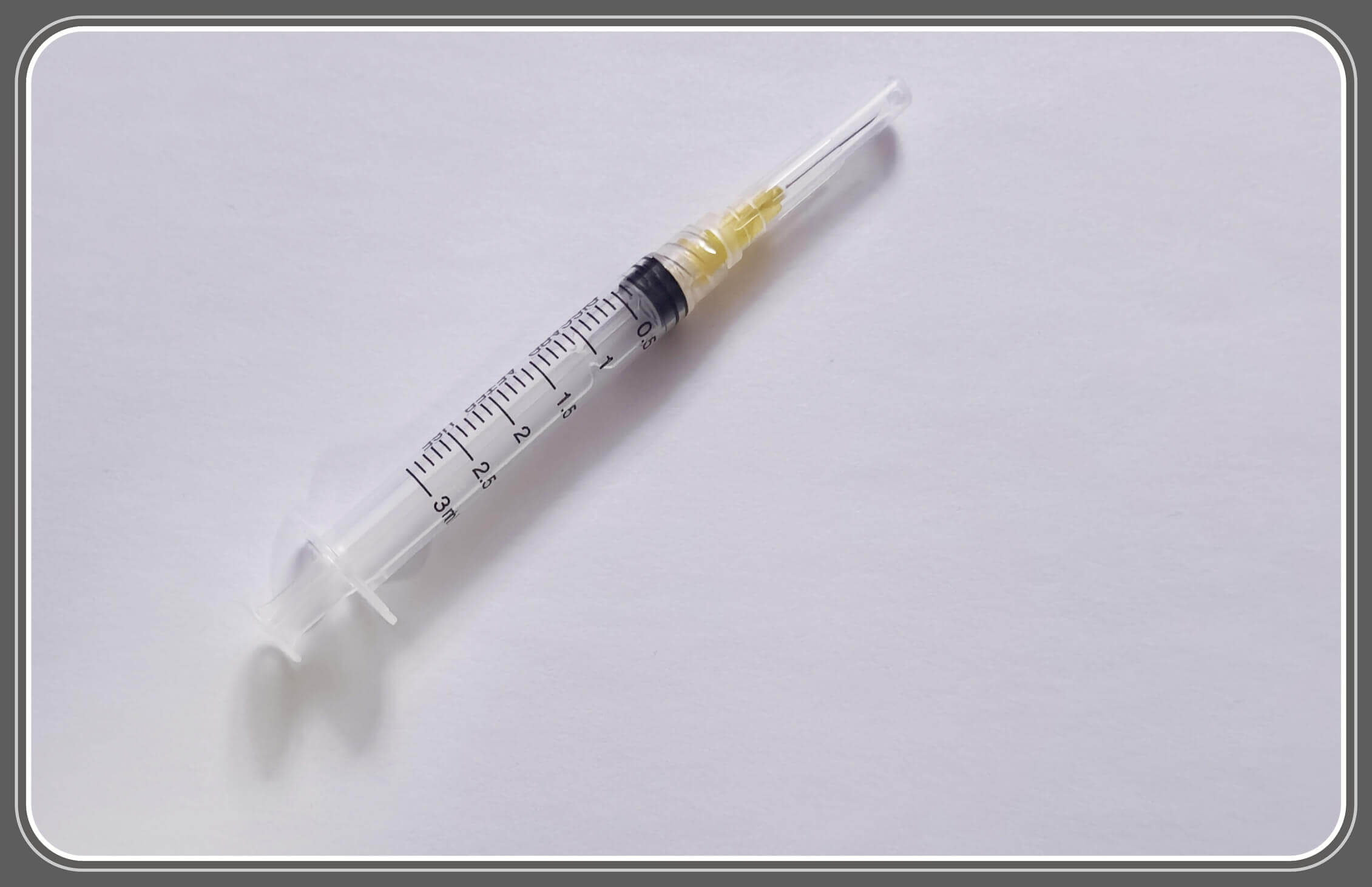 luer lok 3ml disposable syringe