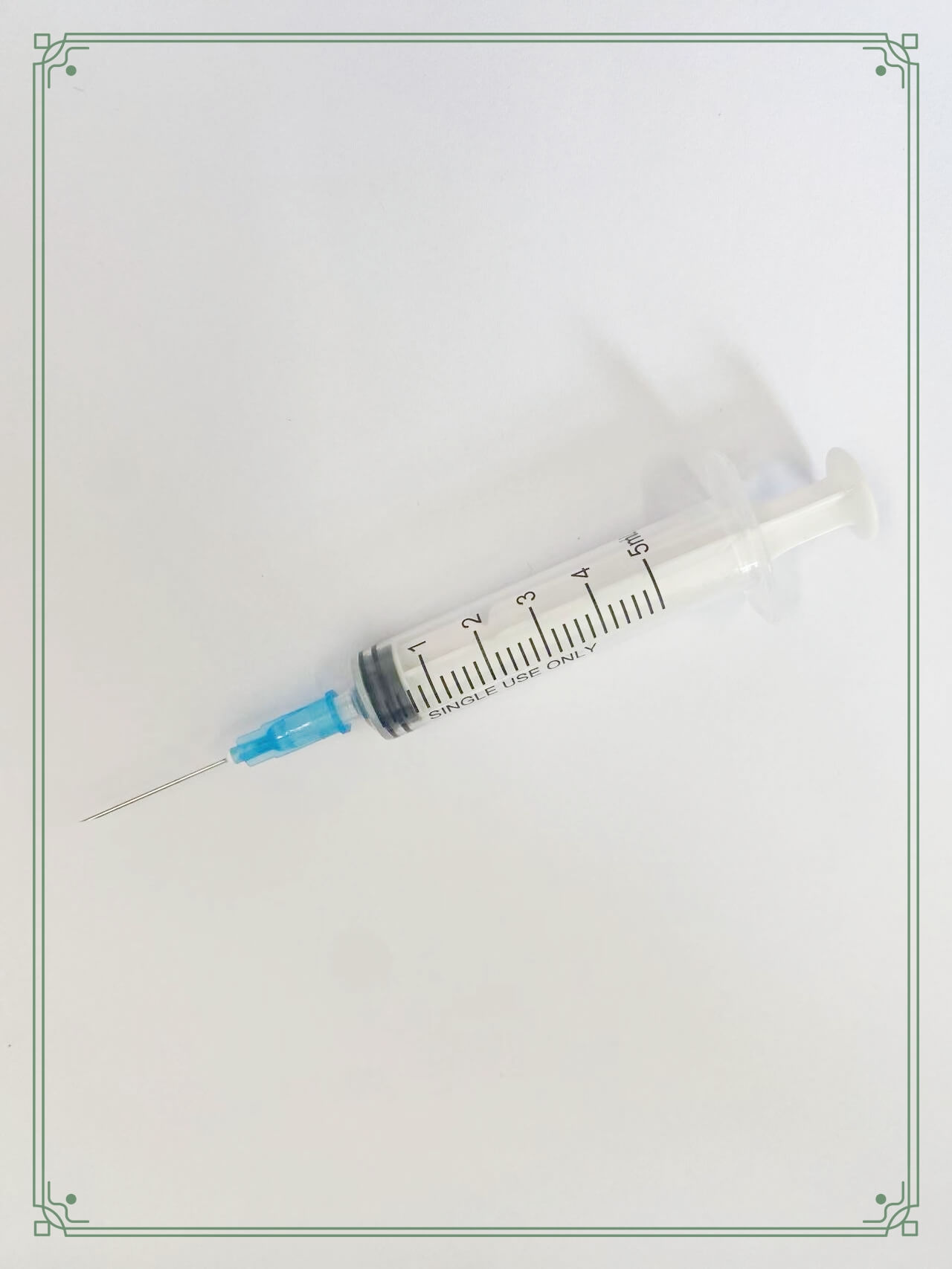 disposable syringe 5 ml luer slip