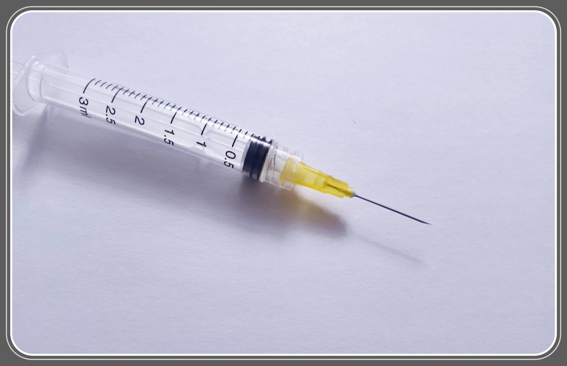 luer lok 3 ml disposable syringe
