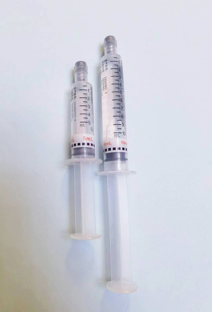 Prefilled Saline Flush Syringes