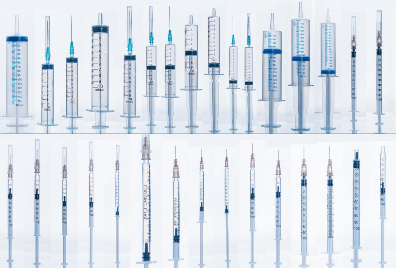 disposable luer slip syringe