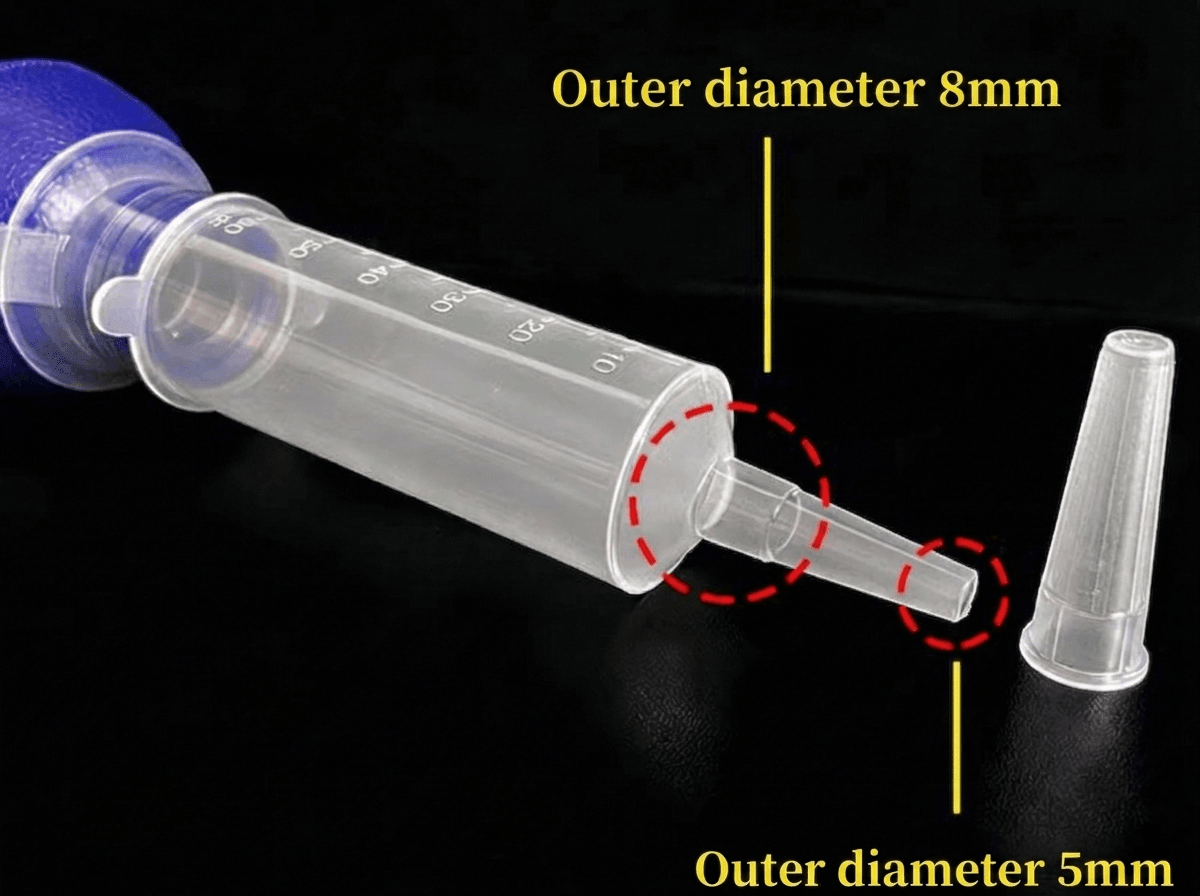 bulb irrigation syringe 60cc